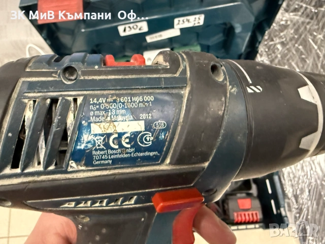 Акумулаторен винтоверт Bosch GSR 14.4 , снимка 4 - Винтоверти - 54199742