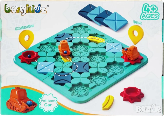  Логически пътен строител за деца, снимка 8 - Игри и пъзели - 51055136