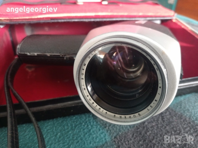 Камера 8мм Eumig Viennette Super 8, 1965 г., снимка 5 - Антикварни и старинни предмети - 53393720
