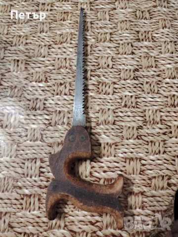 Стар немски трион с маркировка. , снимка 2 - Антикварни и старинни предмети - 51990863