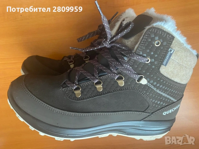 Зимни непромокаеми кожени обувки, снимка 3 - Мъжки боти - 53644204