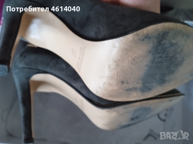 Обувки дамски на ток 10 см Roccobarocco, снимка 6 - Дамски обувки на ток - 52709231