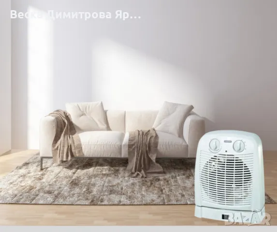 Вентилаторна печка, 2000W, осцилация, снимка 4 - Отоплителни печки - 47896144