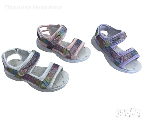 Леки и удобни: Ежедневни детски сандали за момиче - идеални за дълги разходки и игри в парка!, снимка 1 - Детски сандали и чехли - 45241929