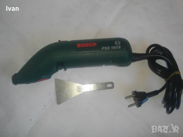 Made in SWITZERLAND 1997г. BOSCH PSE180E Електрическо длето ШАБЪР за различни дейности Като ново Швц, снимка 6 - Други инструменти - 47943430