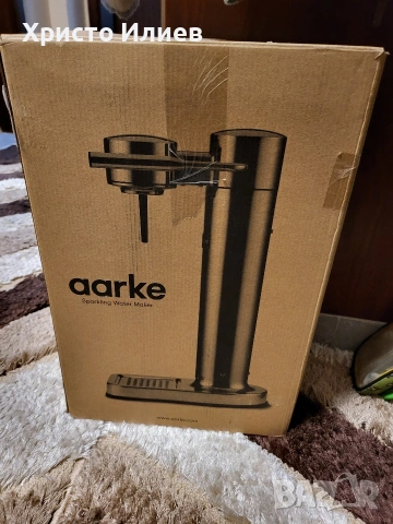 Машина за газирана вода Aarke Carbonator карбонатор за газирана вода, снимка 7 - Други стоки за дома - 53971741