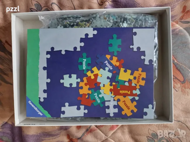 Пъзел "Tyrolean landscape" Huber 1999 г. Ravensburger 1500 части, снимка 2 - Пъзели - 49827502