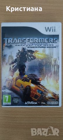 Transformers Dark of the Moon Stealth Force Edition за Nintendo Wii, снимка 1 - Игри за Nintendo - 46562285