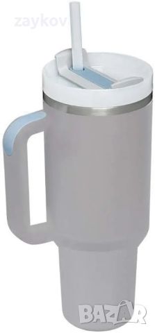 Термос чаша с вакуумна изолация от неръждаема стомана 40 унции, чаша за пътуване