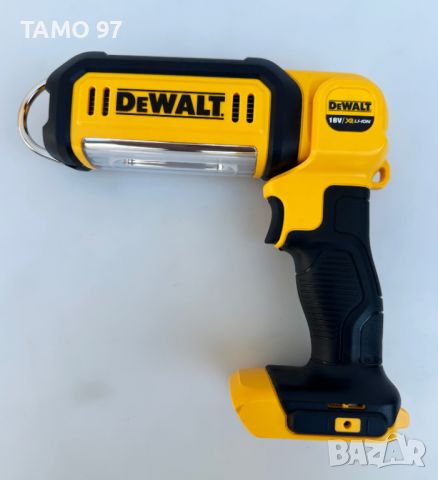 Dewalt DCL050 Лед фенер с Dewalt DCB132 двойно зарядно и куфар, снимка 2 - Други инструменти - 46704610