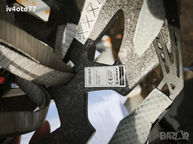  Продавам каска за велосипед SCOTT GROOVE II white-mat размер М, снимка 11 - Аксесоари за велосипеди - 53393984