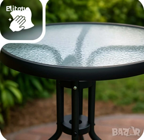 Минимализъм и стабилност в едно – стилна масичка за кафе на открито, снимка 4 - Декорация за дома - 52968978