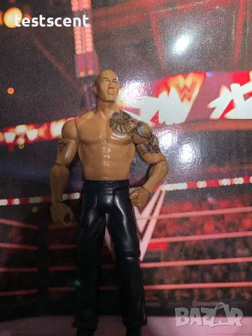 Екшън фигура WWE The Rock Скалата The Final Boss Basic mattel People's Champ figure играчка trainers, снимка 6 - Колекции - 49148921