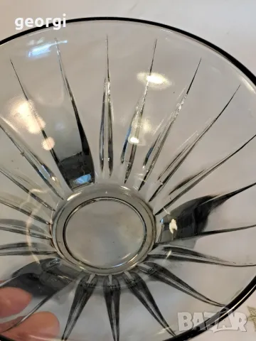 стъклена фруктиера цветно стъкло 21/7, снимка 4 - Аксесоари за кухня - 49990369