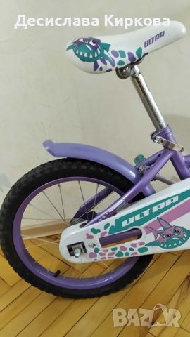 Детски велосипед Ultra Larisa 16, снимка 6 - Велосипеди - 45912402