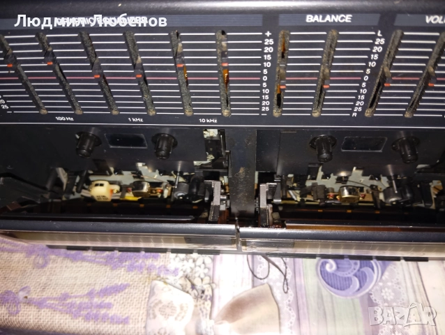 Ретро уредба Shneider касетофон,радио,грамофон, снимка 6 - Аудиосистеми - 52869010
