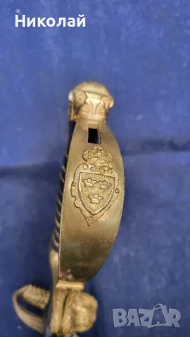 Шведски,  Швеция офицерска сабя модел 1899г., снимка 2 - Антикварни и старинни предмети - 50305068