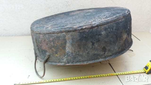 масивна метална тава за агнета, лютеница и друго, снимка 12 - Антикварни и старинни предмети - 44996422