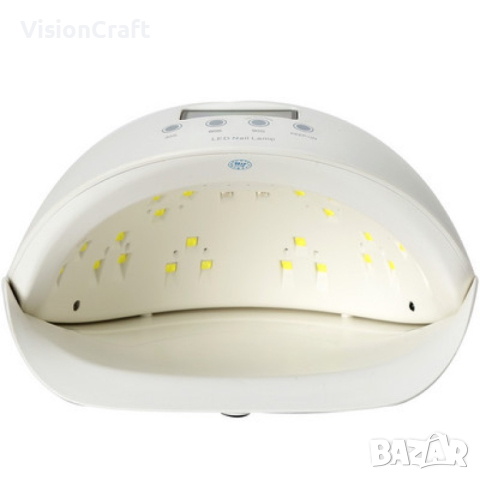 Професионална UV лампа 50 W двуцветна светодиодна лампа за нокти Gel Polish Lampa Nail Auto Timer, снимка 3 - Продукти за маникюр - 44990812