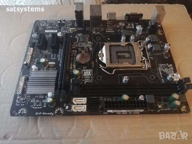 Дънна платка Gigabyte GA-H81M-S1 Socket LGA1150, снимка 6 - Дънни платки - 46202064