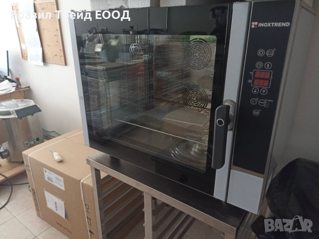 ЕЛЕКТРИЧЕСКИ ПРОГРАМИРУЕМ КОНВЕКТОМАТ INOXTREND VS DP 006E