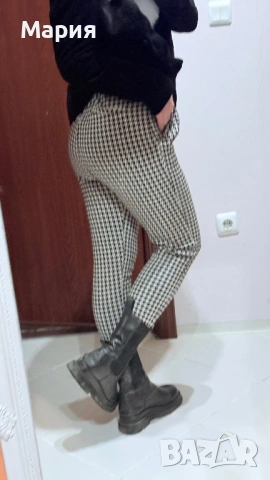 Елегантен панталон Lager 157 – модел „Alba“ (Пепит), снимка 6 - Панталони - 53729912