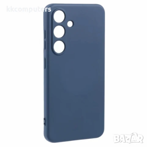 Силиконов кейс iPaky матиран, За Samsung Galaxy A56, Тъмносин, снимка 2 - Калъфи, кейсове - 50860250