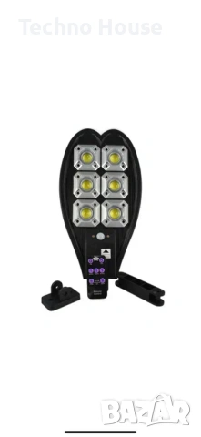 Соларна лампа със сензор за движение, снимка 4 - Соларни лампи - 53136364