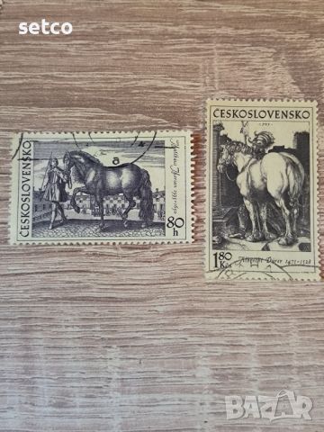 Чехословакия фауна коне 1969 г., снимка 1 - Филателия - 46273968