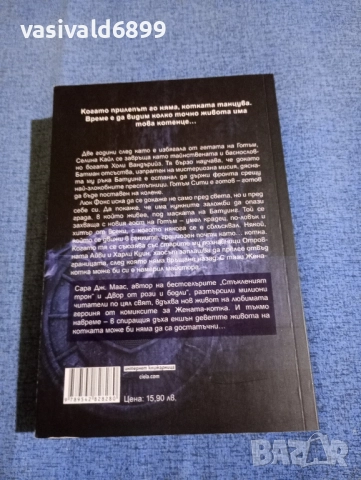 Сара Маас - Жената - котка /Крадец на души/, снимка 3 - Художествена литература - 51928608