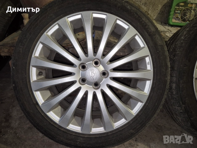 Джанти Субару 18 x 7.5 J / 5x100, снимка 3 - Гуми и джанти - 54253916