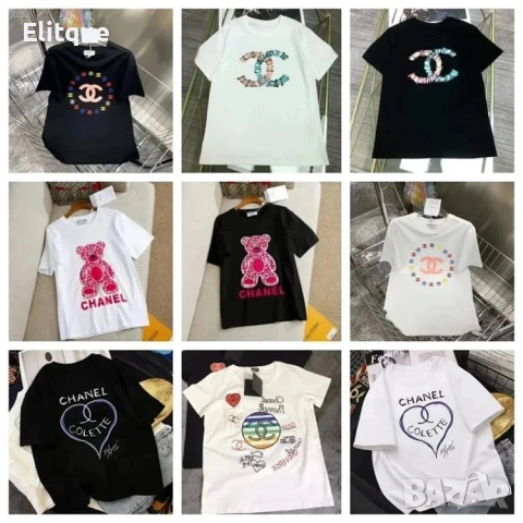 тениски chanel , снимка 5 - Тениски - 52744024