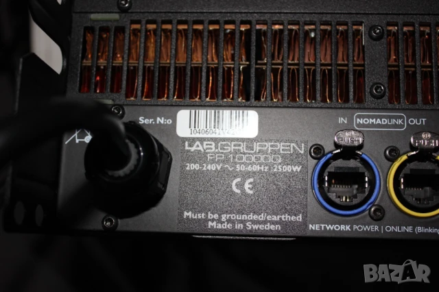 Lab Gruppen FP Series 10,000W 4-Channel Amplifier, снимка 9 - Ресийвъри, усилватели, смесителни пултове - 51272542