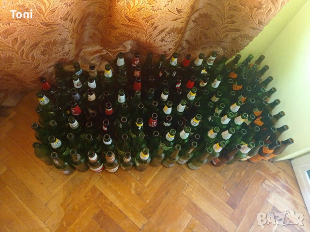 Продавам или заменям 129 шишета от бира стъклени 