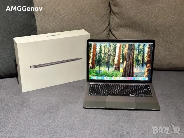 Нов 13,3' MacBook Air M1/100% Battery/8GB Ram/256GB SSD/Space Gray, снимка 2 - Лаптопи за работа - 48144314