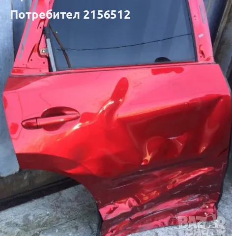 ЗАДНА ДЯСНА ВРАТА ЗА MAZDA CX5 II 2017, снимка 2 - Части - 49783434
