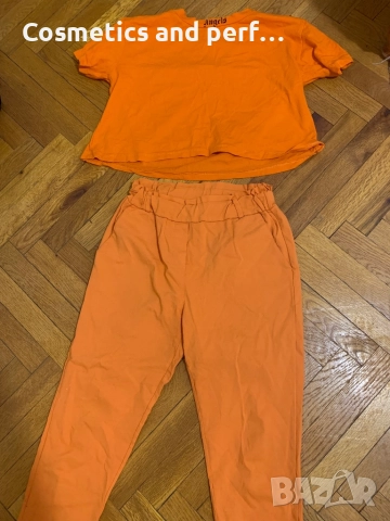 Лот от дамска тениска и панталон 