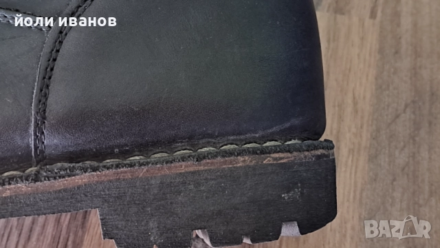 Ботуши зимни кожени италиански 43 номер,Metzeler-нови 43, снимка 6 - Маратонки - 52116995