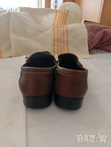 Kaфяви мокасини FIELD естествена кожа н.40, снимка 5 - Дамски ежедневни обувки - 53703222