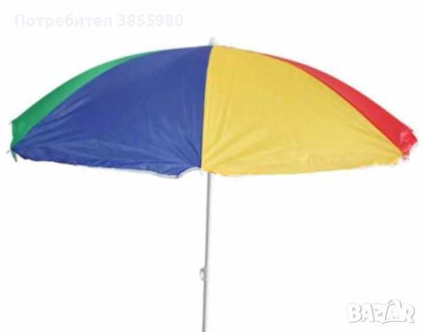 Плажен чадър Muhler 1.6, 1.8м., снимка 3 - Други стоки за дома - 46463879