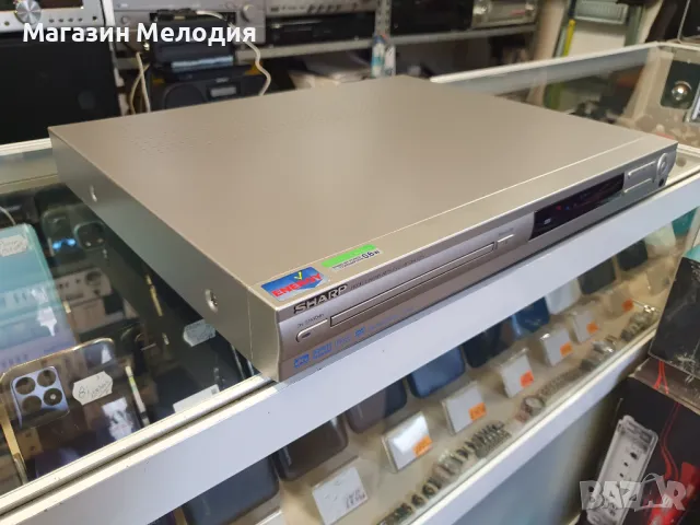 ДВД с вграден усилвател / DVD SHARP HT-CN410DVH / Усилвател с тунер. Има и aux. В отлично техническо, снимка 8 - Плейъри, домашно кино, прожектори - 46974092