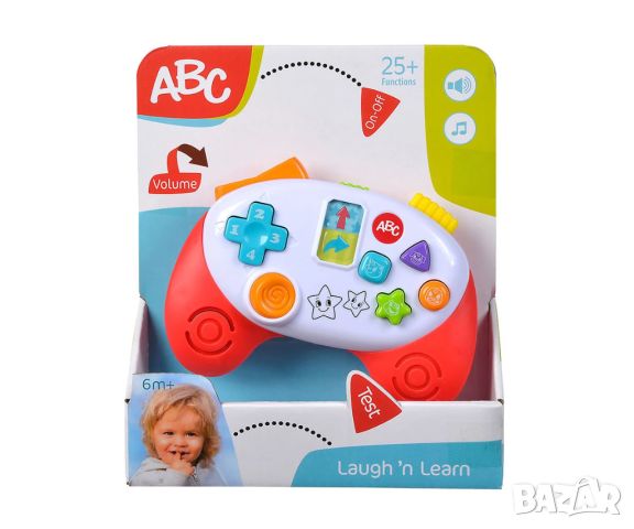 Simba - ABC - Бебешки джойстик, снимка 1 - Образователни игри - 45526357