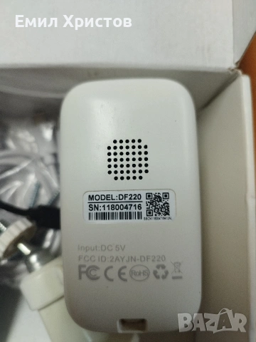 Безжична външна охранителна камера FOAOOD DF220 със соларен, снимка 3 - Камери - 53968750