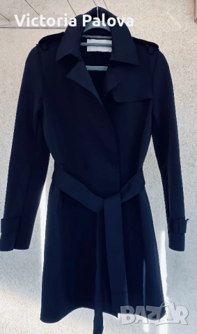 Луксозен тренч - quiet luxury дизайн , Италия, снимка 14 - Палта, манта - 53058712