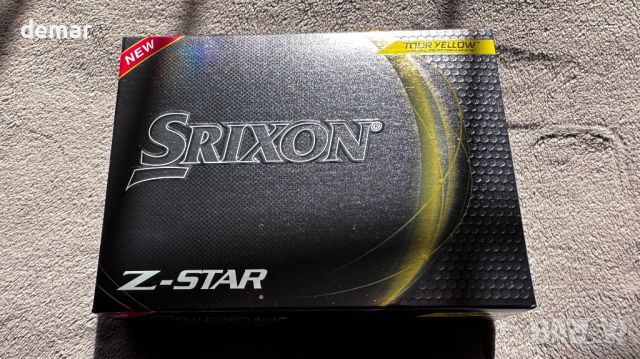 Топки за голф Srixon Z Star 8, Премиум голф аксесоари, 4х3 броя, жълти, снимка 6 - Голф - 45175147