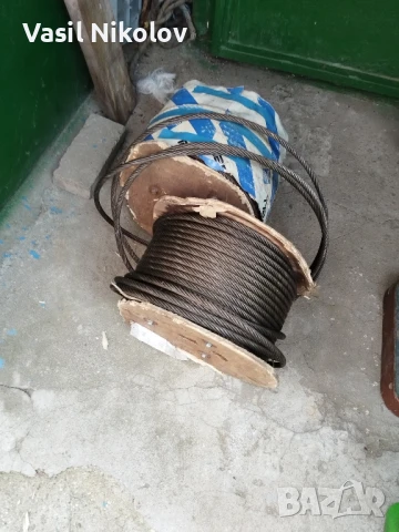 Стоманено въже ф12 Немко , снимка 4 - Други машини и части - 50888690