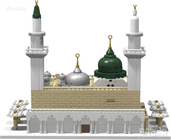 DEENBLOCKS™ Джамия Набави | Образователна ислямска играчка с блокчета, снимка 4 - Образователни игри - 52433000