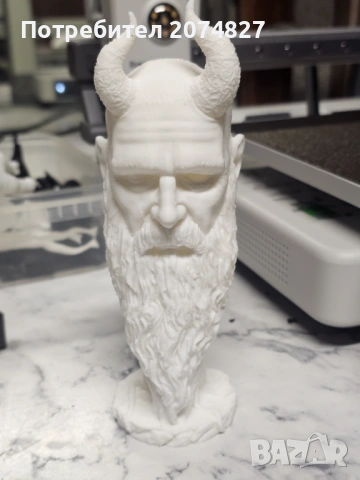 Фигурка Mimir (God of War) / Мимир статуетка, снимка 2 - Статуетки - 53279640