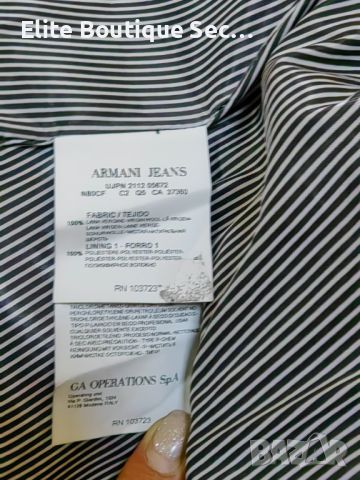 Armai Jeans - Дамско вталено сако, снимка 6 - Сака - 45255776