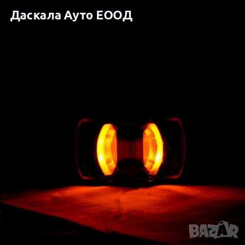 1бр. ЛЕД габарит с рефлектор с 4 SMD диода, 12-24V , 3 цвята , ПОЛША, снимка 7 - Аксесоари и консумативи - 29253011